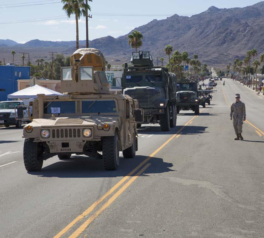 ECONOMIC BENEFITS TO SURROUNDING COMMUNITIES The Combat Center is the Morongo Basin s main economic driver, contributing an estimated $1 billion annually to the local economy, both directly