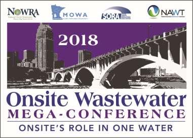 EXHIBITING SPONSORSHIP ADVERTISING 2018 Onsite Wastewater Mega-Conference October 21-24, 2018 (Expo open October 22-23) Doubletree by Hilton Bloomington-Minneapolis South Bloomington, MN TABLE OF