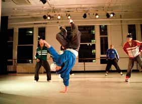 scene and try out different styles of dance such as ballet, jazz, hip hop,