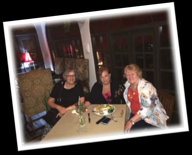 Cont d Enjoying Dinner Iota Sigma s Dr. Marilyn Klakovich and Kathleen Taylor with Dr.