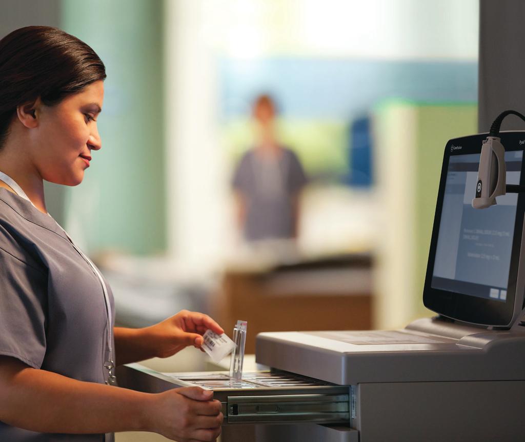 Formulary management At Ochsner Health System, the Pyxis ES system allowed managers to standardized user management processes across their system and realized significant efficiencies in handling