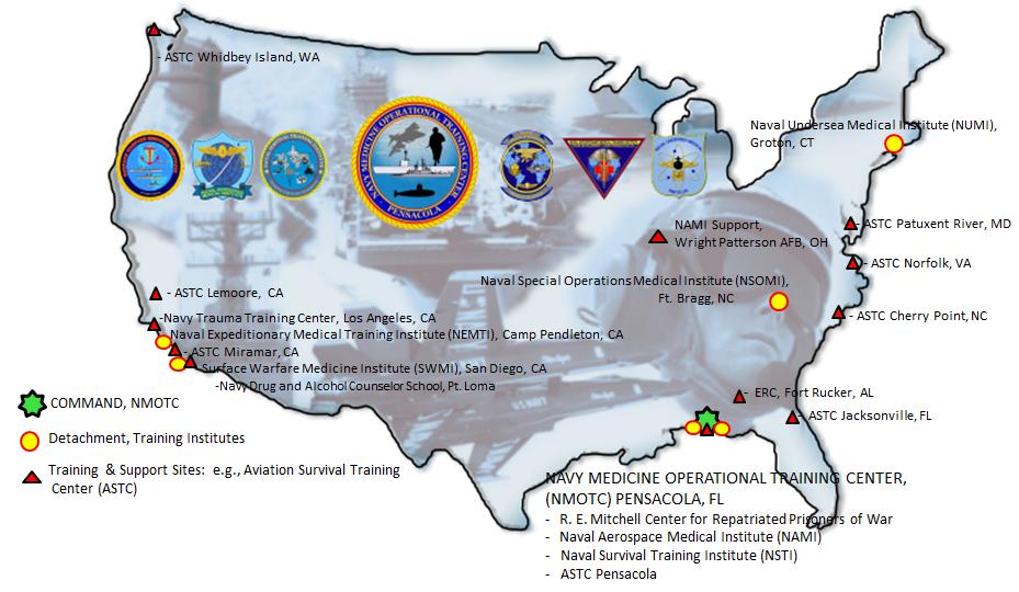 Organizational Map Navy Medicine