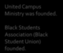 Student Union) founded. Helen A.