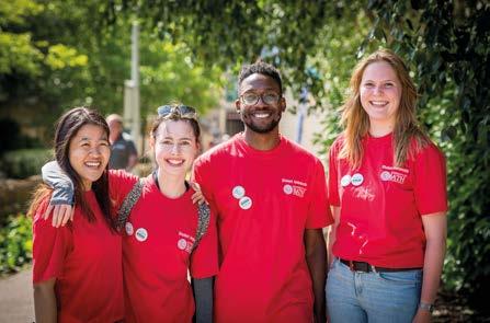 Open Days June 2018 Useful Information Come and talk to us Have a chat with our friendly ambassadors (in red t-shirts) about what it s like to study at Bath, where they
