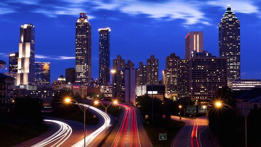 The South rises again! Georgia is CNBC s Top State for Business in 2014 Tuesday, June 24, 2014 ETCNBC.