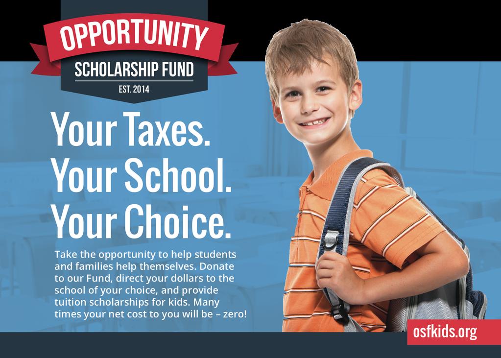 2015 ANNUAL REPORT Opportunity Scholarship Fund An Oklahoma
