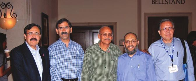 Arfeen (IN) (also co chair of Publication Commitee) (L-R) Drs.