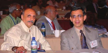 courtesy Dr. Afzal Arain) (L- R) Dr. Humeraa Qamar and Dr.