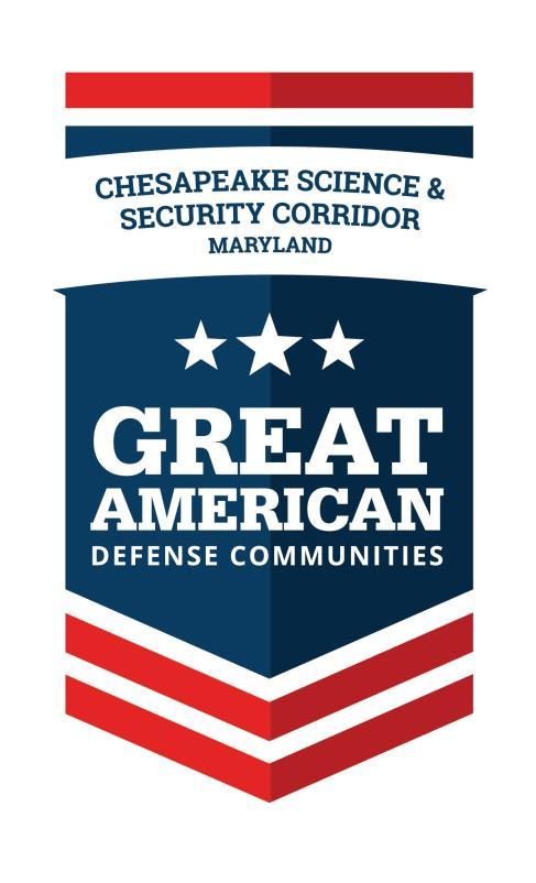 Great American Defense Community Award Chesapeake Science and Security Corridor (CSSC) One of Five Communities Nationally Recognized Local Celebration: May 4, 2018, 3-5PM, Hutchins Park, Havre de