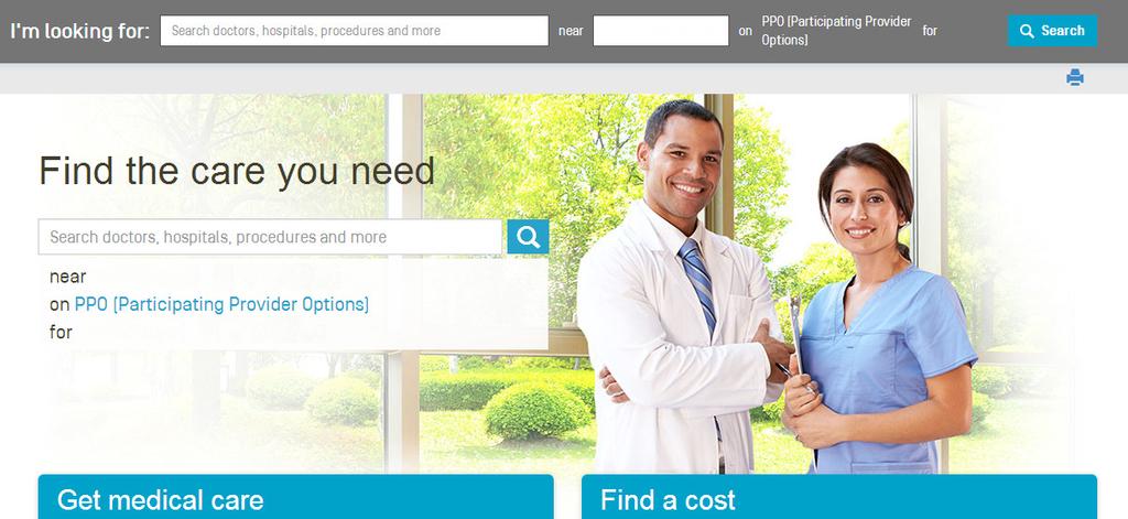 Provider Finder Homepage How much will a procedure REALLY cost you?