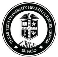 TEXAS TECH UNIVERSITY HEALTH SCIENCES CENTER EL PASO Operating Policy and Procedure HSCEP OP: PURPOSE: REVIEW: 65.