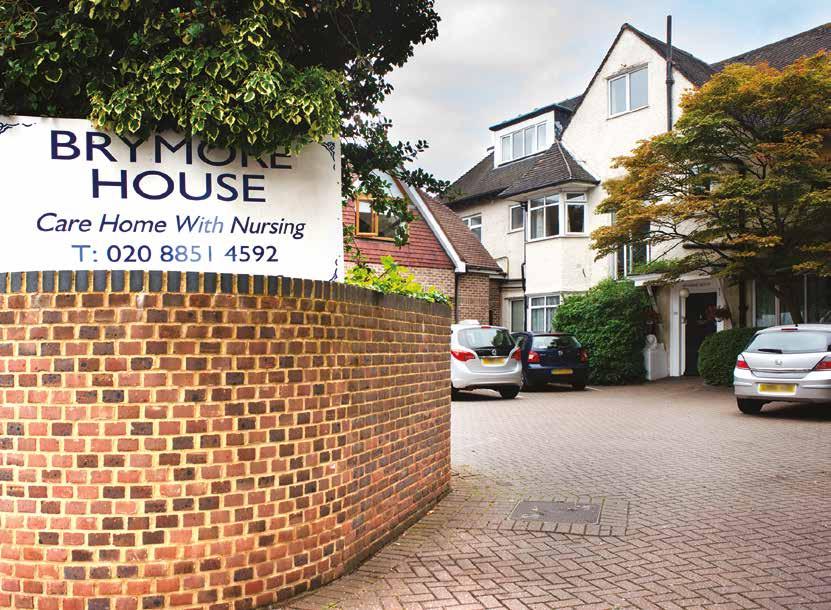 Caring for people in our care homes Brymore care home We have a contract with Brymore House, a nursing home that provides 25 community beds (beds that are not based in a hospital) which are both step