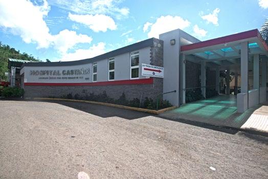 A power generator was installed at the Hospital General Castañer in Lares.