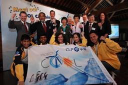 CLP senior executives and guests cheer up the COOL captains at the send-off reception on 3rd March.