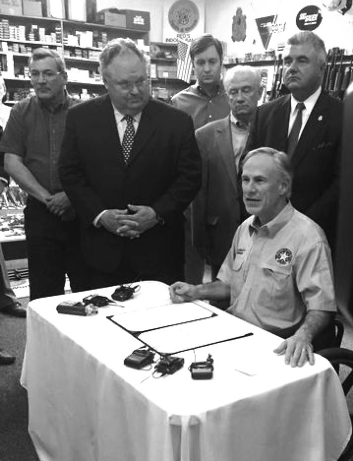 JUNE 13, 2015 On June 13, 2015, Governor Greg Abbott signed into law Texas Senate Bill No. 11 (S.B. 11), popularly known as the campus carry law. S.B.11 amends Texas Government Code 411.