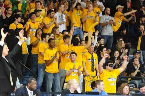 students: T-Shirts, posters, signs, and more - Become presenting sponsor of La Salle Athletics starting lineups for every