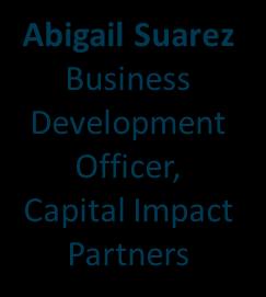 Suarez has more than 10 years of experience in mission-driven lending and community development.