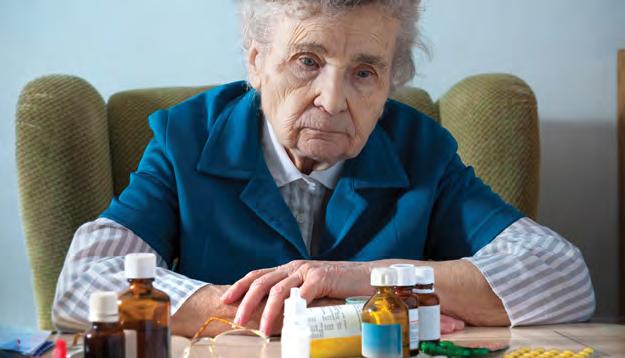Too many care home residents are taking medicines which are doing them more harm than good.