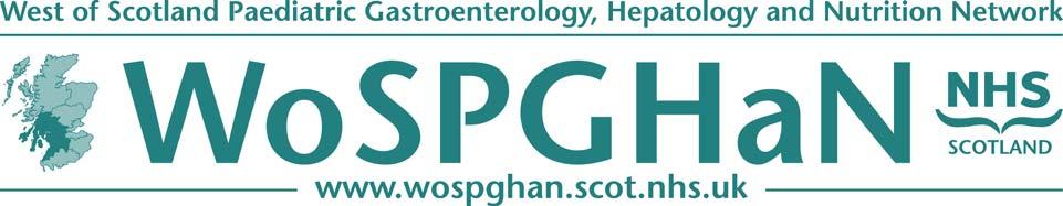 West of Scotland Gastroenterology, Hepatology and Nutrition Competency