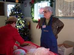 Although most of the ladies who volunteered to serve are members of all three organizations, for this event they represented the following: Mary Ellen Laursen and Frankie Ochsner, U.S.D.