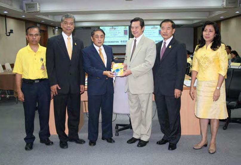 6 A Thai book about IEEE Virtual Museum A ceremony to donate 5000 books to The Institute for the Promotion of Teaching Science and Technology (IPST), Ministry of Education was held on April 24, 2007.