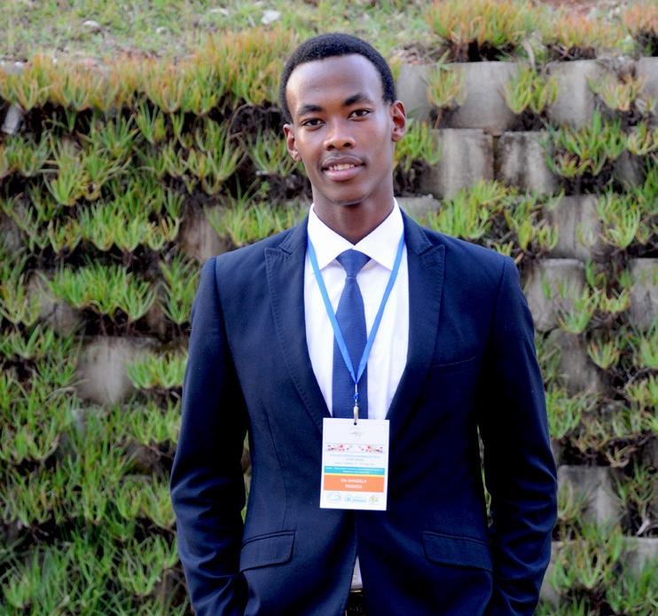 In a Decade, We Will Transform Africa By Elie Mwumvaneza Mandela Rwanda (Cohort 7) I am a graduate in Pharmaceutical Studies from the University of Rwanda and my zeal is in promoting healthy living