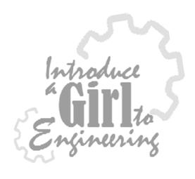 K 12 O E INTRODUCE A GIRL TO ENGINEERING Introduce a Girl to Engineering is an outreach event for middle school