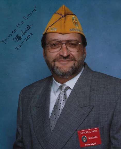 6th Annual Sons of The American Legion Hall of Fame Gala November 3, 2018 AMONG THE CLASS OF 2018 TO BE INDUCTED INTO THE HALL OF FAME: Clifford Smith - Sons of The American Legion Past National