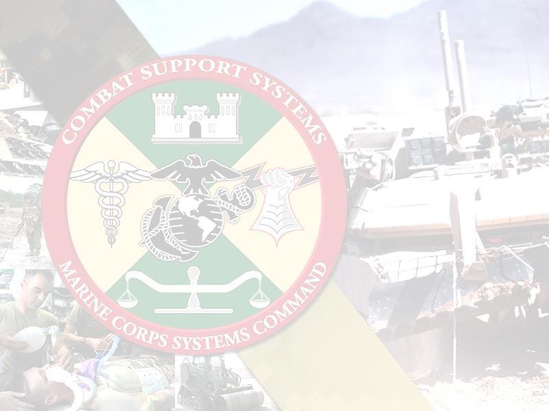 Combat Support Systems (PM CSS) PMM-115: Engineer Systems Test, Measurement and Diagnostic Equipment Combat Support Equipment Expeditionary Power Systems Shoot, Move, Communicate.