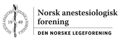 The revision process is carried out jointly by the Norwegian Association of Anaesthesiology and the Norwegian Association of Nurse Anaesthetists. This document must be read and interpreted as a whole.