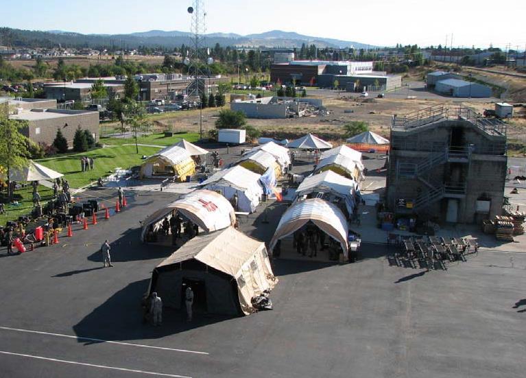 CERFP / CBRN TF Operations The CERFP s decontamination element can serve approximately 20-75 non-ambulatory patients and 40-225 ambulatory patients per Responder Decon Ambulatory Lane (walking