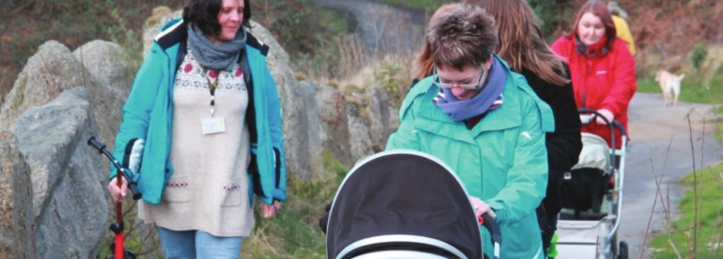 Cornwall Health Trainer Service Wheal Martin walking group deliver more clinical support, particularly on specific conditions, the service may become less about bringing people into the cycle of