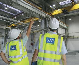 SIP's clients have peace of mind thanks to the team's demand for method statements, safety plans and accurate records - which all help to keep contractors compliant.