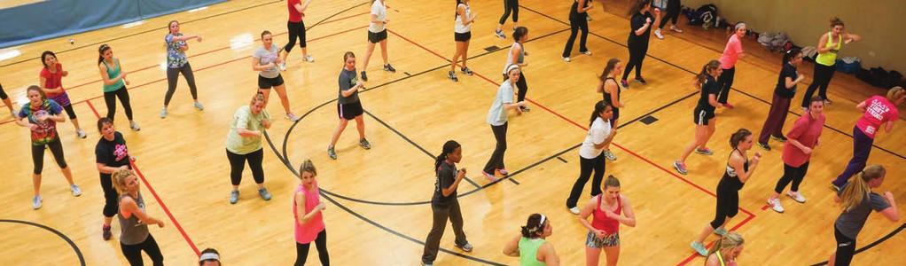 FITNESS Group Fitness Spark your workout by joining our many energizing group fitness classes.