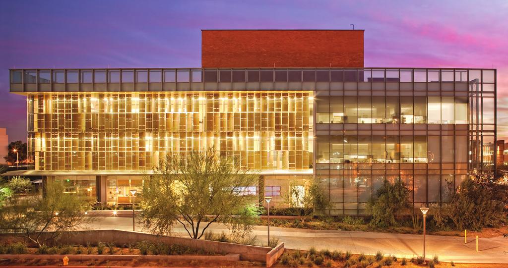 THE BIODESIGN INSTITUTE AT THE ARIZONA STATE UNIVERSITY TEMPE, ARIZONA A dwindling research agenda prompted Arizona State University to consider creating state-of-the-art facilities to regain its