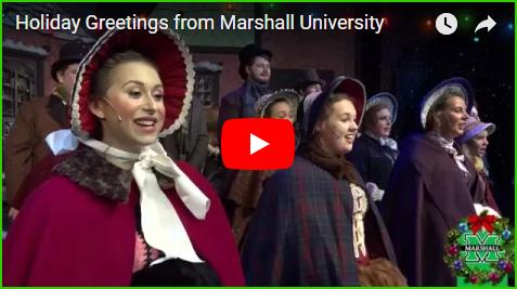 "Ding Dong Merrily on High," sung by students from Marshall Theatre's 2017
