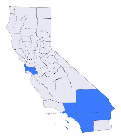 Seven CCI Counties San Mateo Santa Clara Los