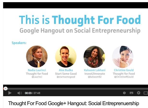 Google Hangouts leveraged as a medium to deliver