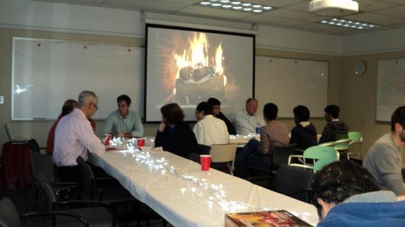Social: Holiday Potluck December 8, 2015 A potluck dinner was held to celebrate Christmas, the New Year, and the end of the