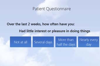 clinicians during the visit to monitor their progress Provide decision support tools for clinicians to help them tailor