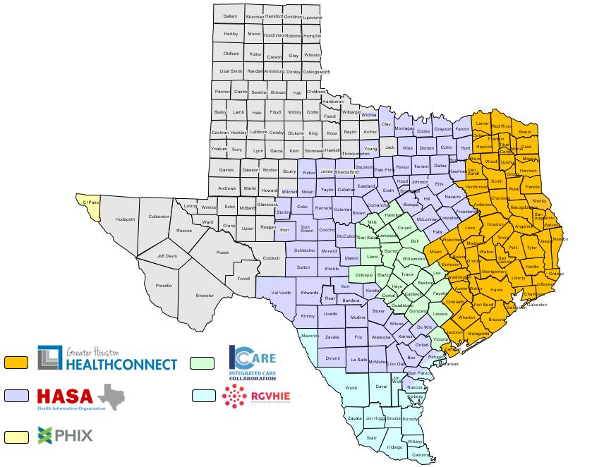 HIE Texas update 5 Regional HIEs RGV HIE signed