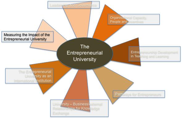 7. Measuring the impact of the Entrepreneurial University Underlying the drive to create a more entrepreneurial university is the need to understand the impact of the changes which are made.