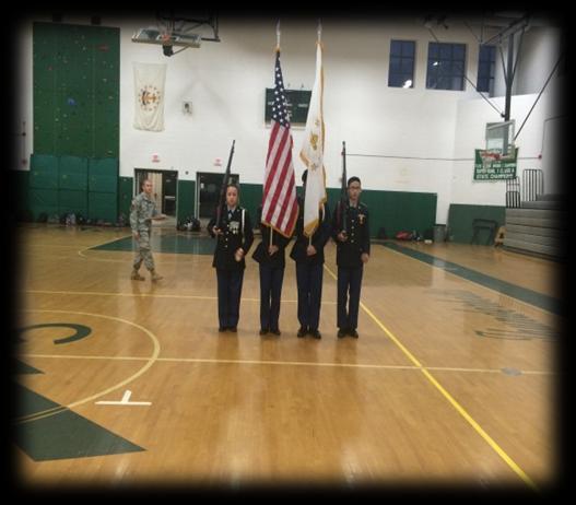 Providence College also conducted an inspection of our 2 nd Platoon Bravo Company and Unarmed Color Guard Team.