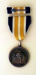 SILVER (UNIVERSITY LEVEL) ROTC MEDAL w/certificate & BAR The ROTC Silver ROTC Medal was authorized in 1933 and is presented to students in University level ROTC units only.