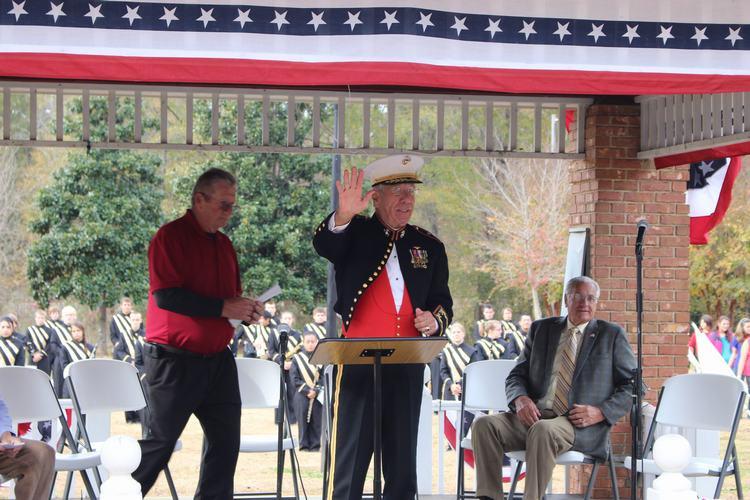Nov. 9 th, 2013. Secured the services of the Parade Grand Marshall and featured guest speaker: Brigadier General F.A.