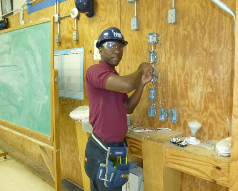 HBI s Pre-Apprenticeship Certificate Training (PACT) program provides industry-vetted instruction and proactive training in nine essential building and construction skills trades, including: Brick