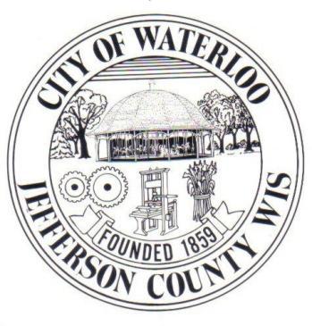 City of Waterloo, Wisconsin Request for Proposals Municipal Engineering Services Submission Date: December 1, 2011 @ 4:00 p.m. Issued by: Mo Hansen, Clerk/Treasurer City of Waterloo 136 N.