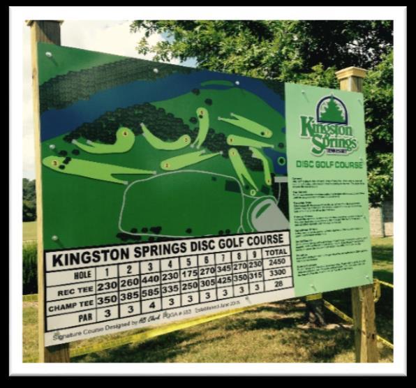 is a hallmark of the Kingston Springs area Playground