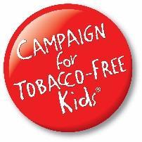 TOBACCO-FREE KIDS Kick Butts Day is a project of the Campaign for Tobacco Free Kids, a leading force in the fight to reduce tobacco use & it s deadly toll in the United