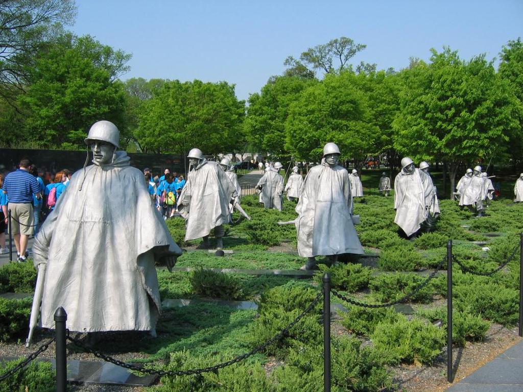 Korean War Memorial in